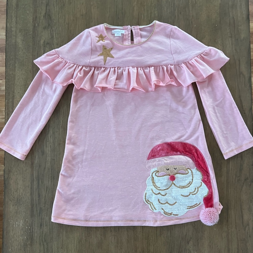 Mud Pie Santa Dress